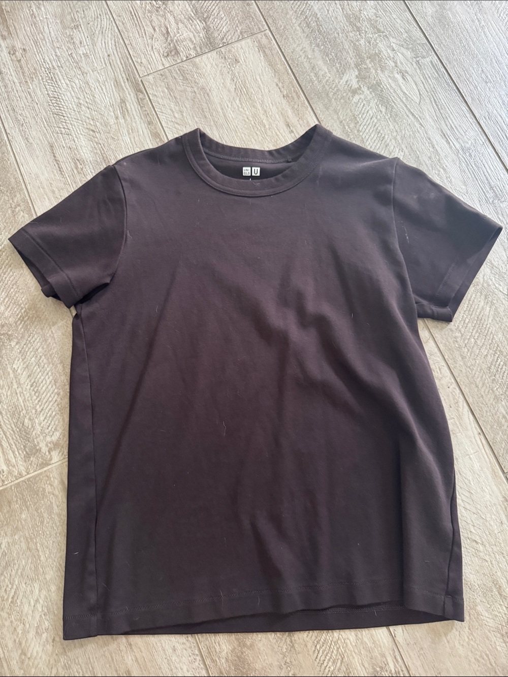 Uniqlo Men’s Short Sleeve Crew Neck T-Shirt - Black